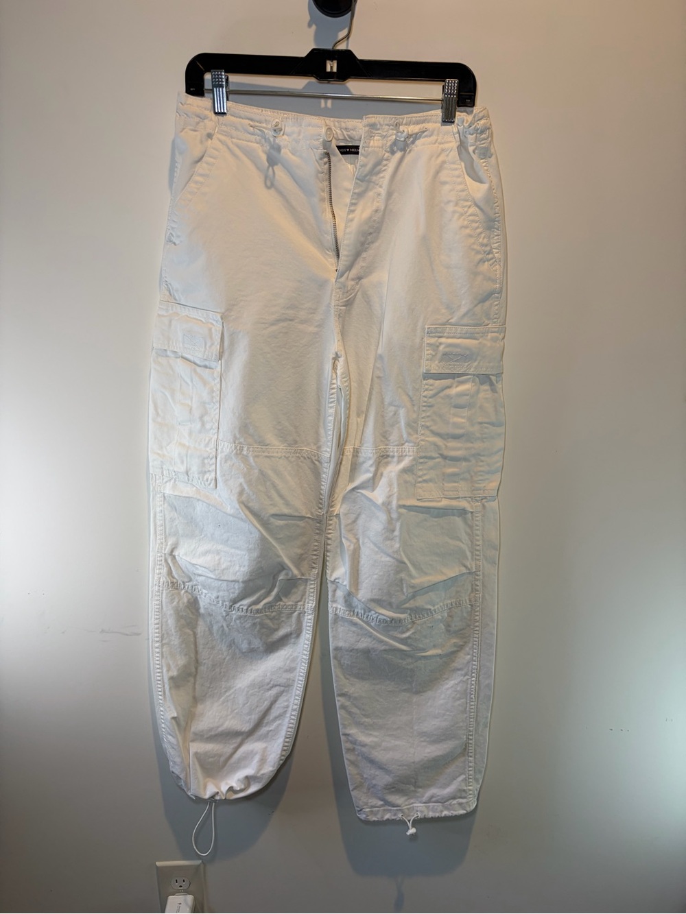 Brandy Melville White Cargo Pants